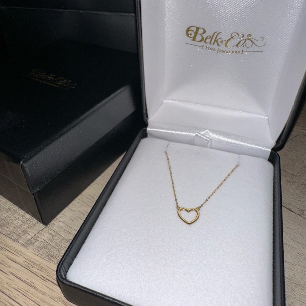 Gold Heart Necklace